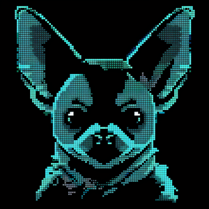 Echo — pixel art portrait