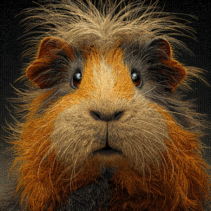 Simba — pixel art portrait